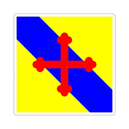 Flag of Sullens Switzerland STICKER Vinyl Die-Cut Decal - The Sticker Space