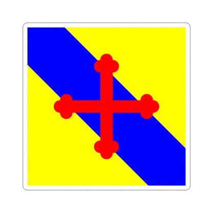 Flag of Sullens Switzerland STICKER Vinyl Die-Cut Decal - The Sticker Space