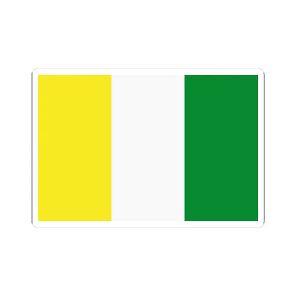 Flag of Sultanate of Matan (Indonesia) STICKER Vinyl Kiss-Cut Decal 3 Inch White - The Sticker Space