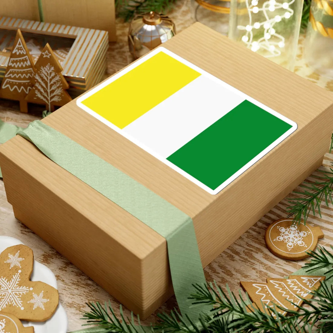 Flag of Sultanate of Matan (Indonesia) STICKER Vinyl Kiss-Cut Decal - The Sticker Space