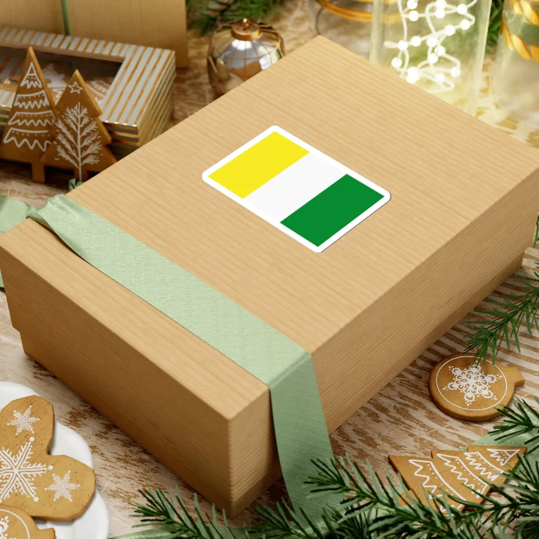 Flag of Sultanate of Matan (Indonesia) STICKER Vinyl Kiss-Cut Decal - The Sticker Space