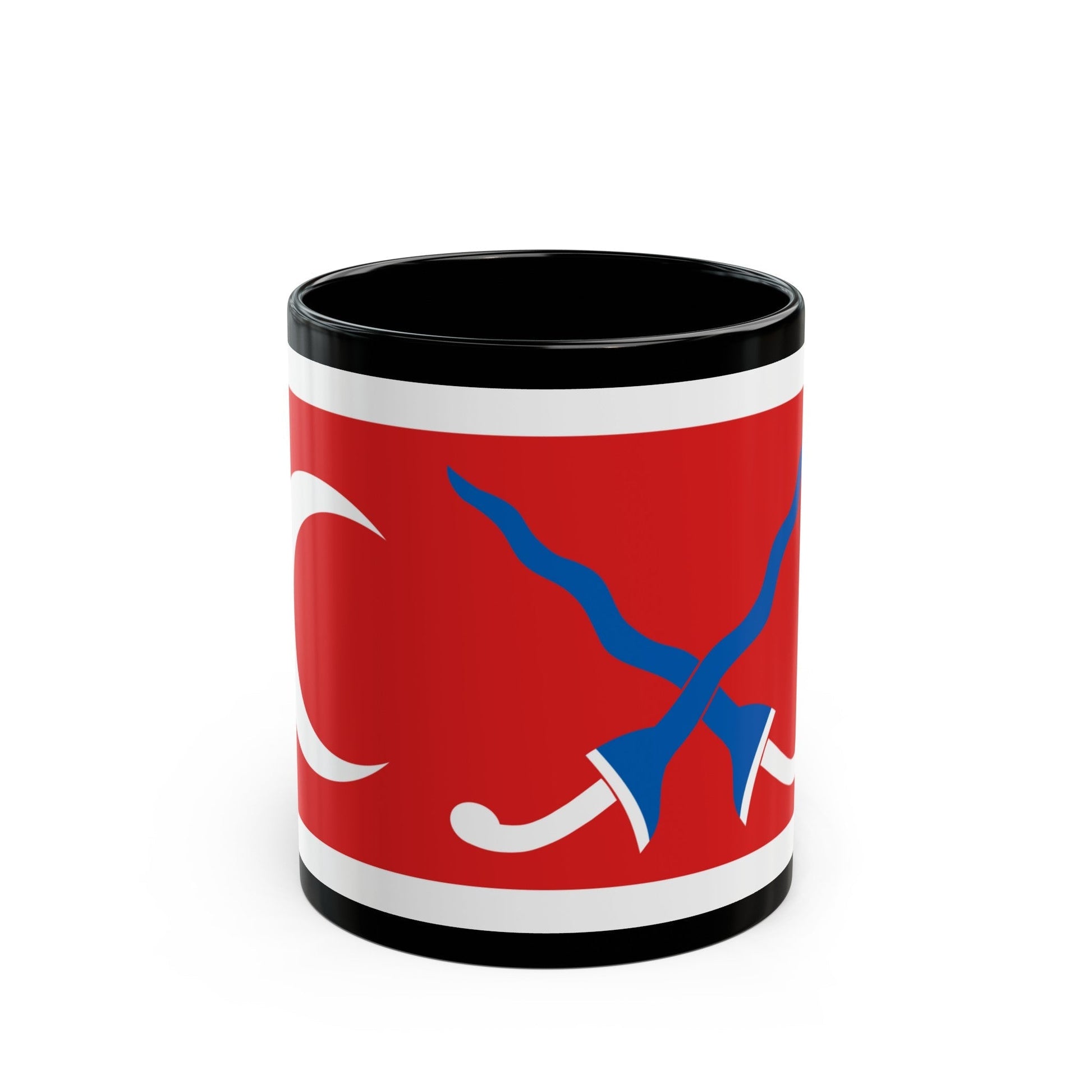 Flag of Sultanate of Mataram Malaysia - Black Coffee Mug-11oz-The Sticker Space