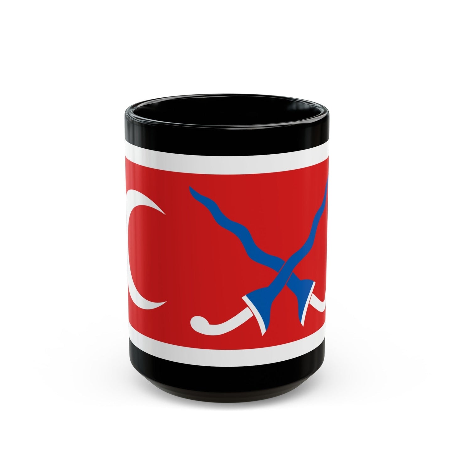 Flag of Sultanate of Mataram Malaysia - Black Coffee Mug-15oz-The Sticker Space