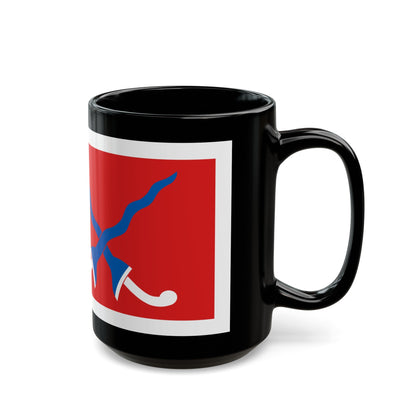 Flag of Sultanate of Mataram Malaysia - Black Coffee Mug-The Sticker Space