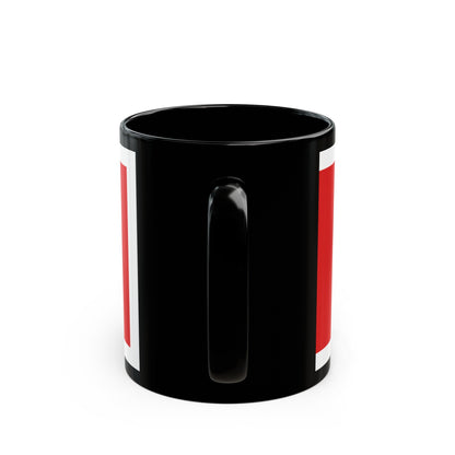 Flag of Sultanate of Mataram Malaysia - Black Coffee Mug-The Sticker Space