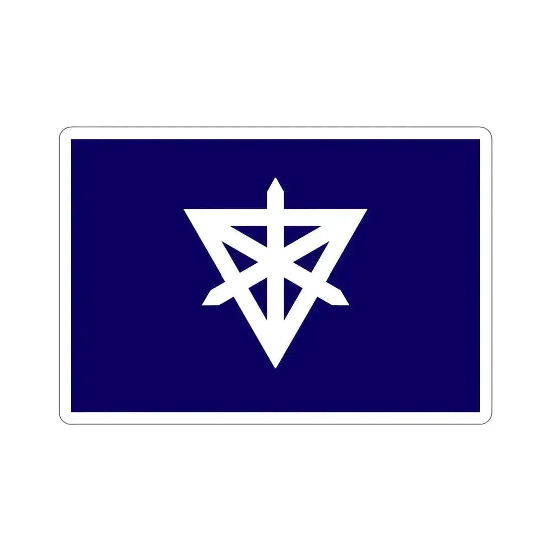 Flag of Sumida Tokyo Japan STICKER Vinyl Die-Cut Decal 4 Inch - The Sticker Space