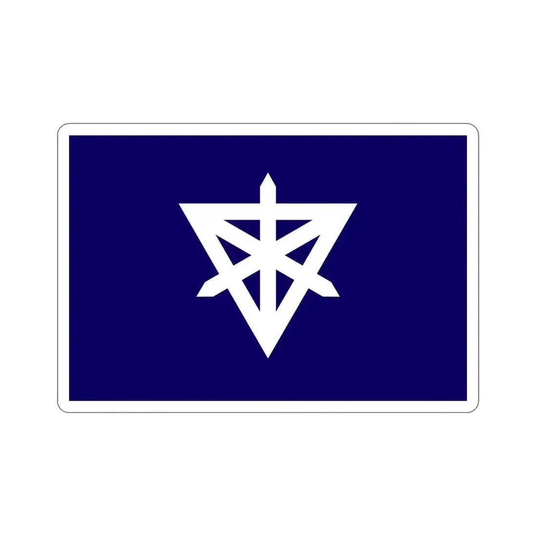Flag of Sumida Tokyo Japan STICKER Vinyl Die-Cut Decal 6 Inch - The Sticker Space