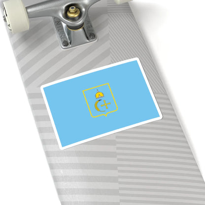 Flag of Sumy Oblast (Ukraine) STICKER Vinyl Kiss-Cut Decal - The Sticker Space