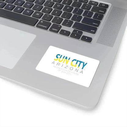 Flag of Sun City Arizona (United States) STICKER Vinyl Kiss-Cut Decal - The Sticker Space
