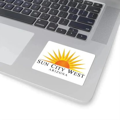 Flag of Sun City West Arizona (United States) STICKER Vinyl Kiss-Cut Decal - The Sticker Space