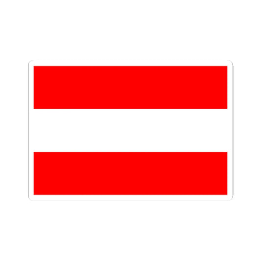 Flag of Sunanate of Surakarta (Indonesia) STICKER Vinyl Kiss-Cut Decal 2 Inch White - The Sticker Space