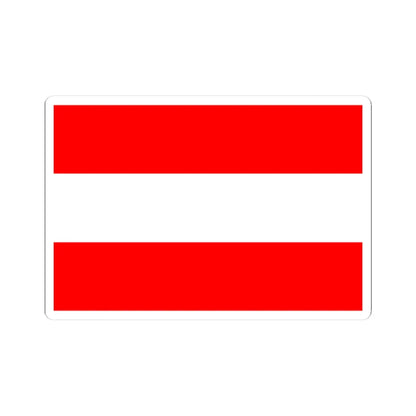 Flag of Sunanate of Surakarta (Indonesia) STICKER Vinyl Kiss-Cut Decal 3 Inch White - The Sticker Space