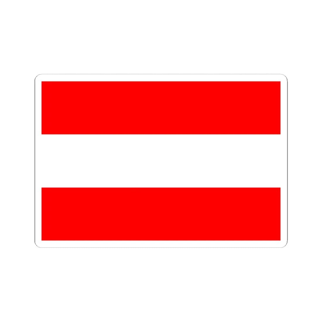 Flag of Sunanate of Surakarta (Indonesia) STICKER Vinyl Kiss-Cut Decal 6 Inch White - The Sticker Space