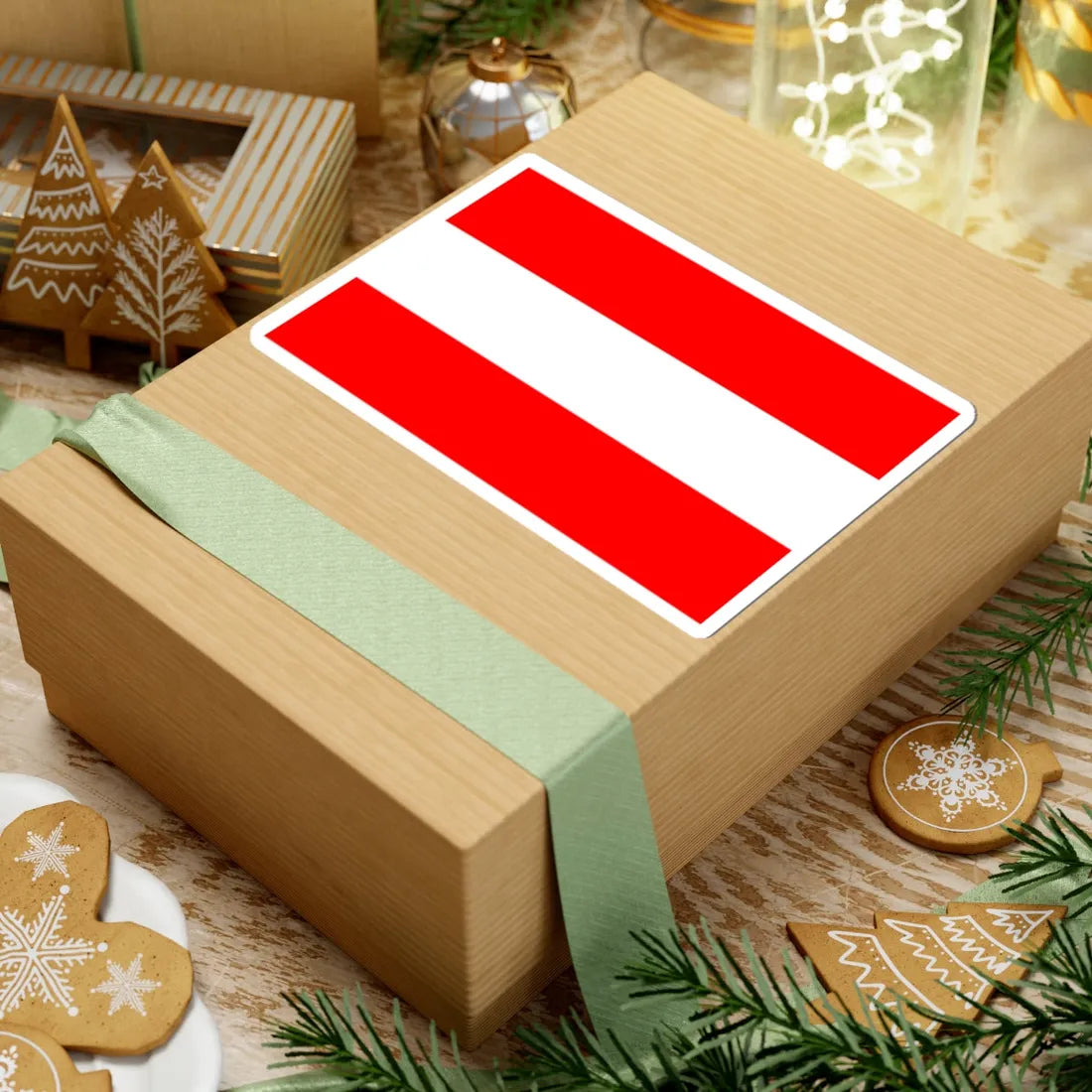 Flag of Sunanate of Surakarta (Indonesia) STICKER Vinyl Kiss-Cut Decal - The Sticker Space