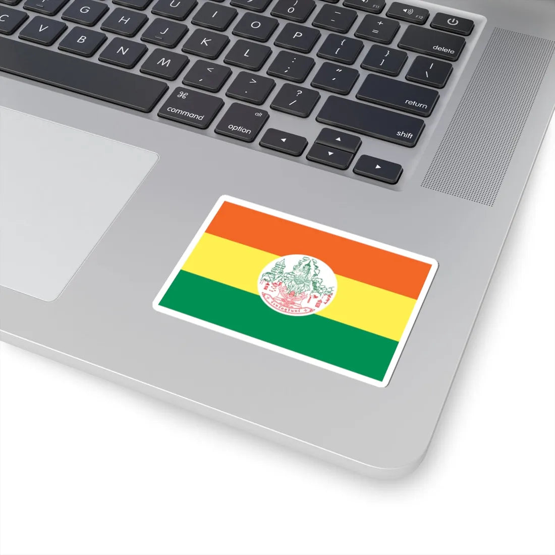Flag of Surin province (Thailand) STICKER Vinyl Kiss-Cut Decal - The Sticker Space