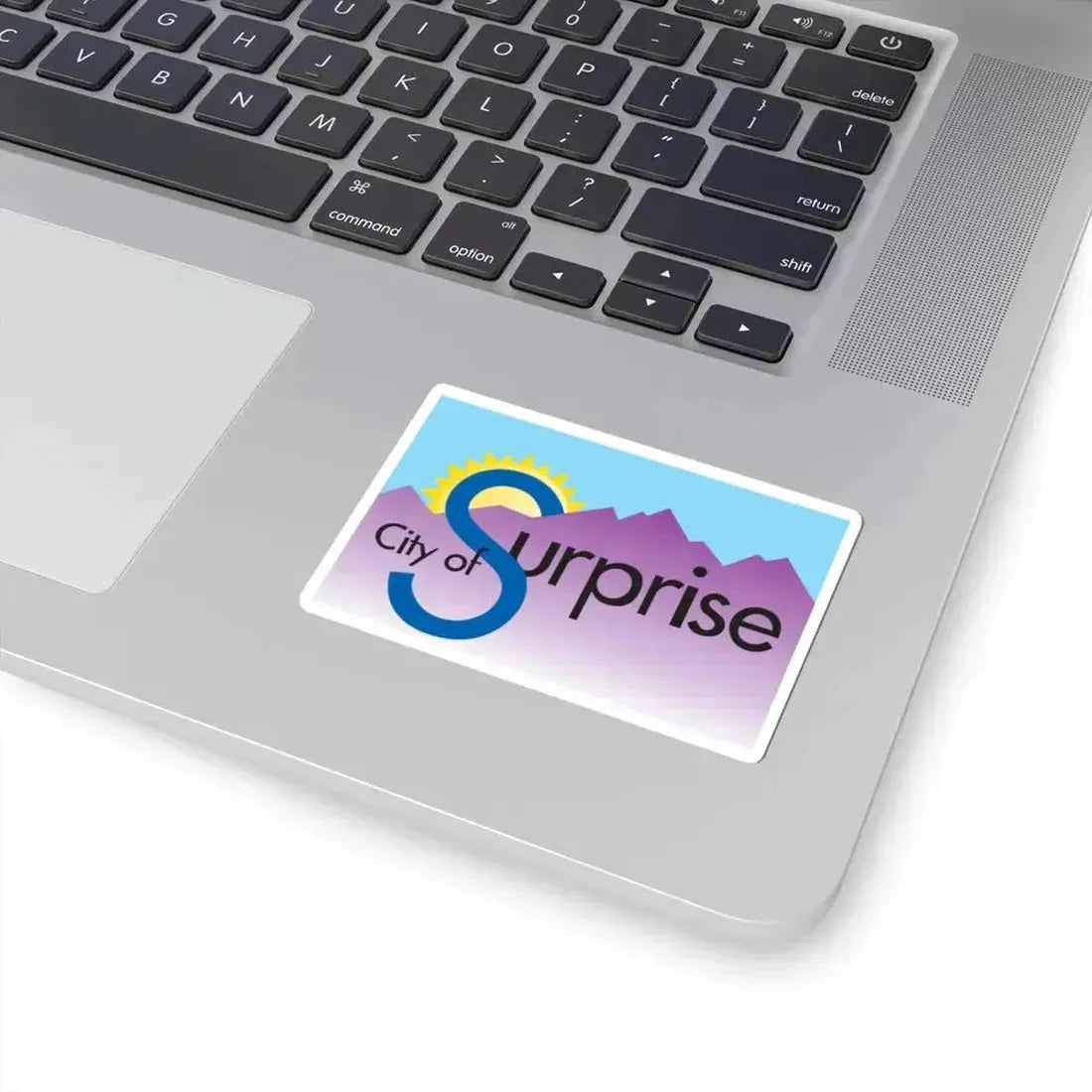 Flag of Surprise Arizona 2001-2014 (United States) STICKER Vinyl Kiss-Cut Decal - The Sticker Space