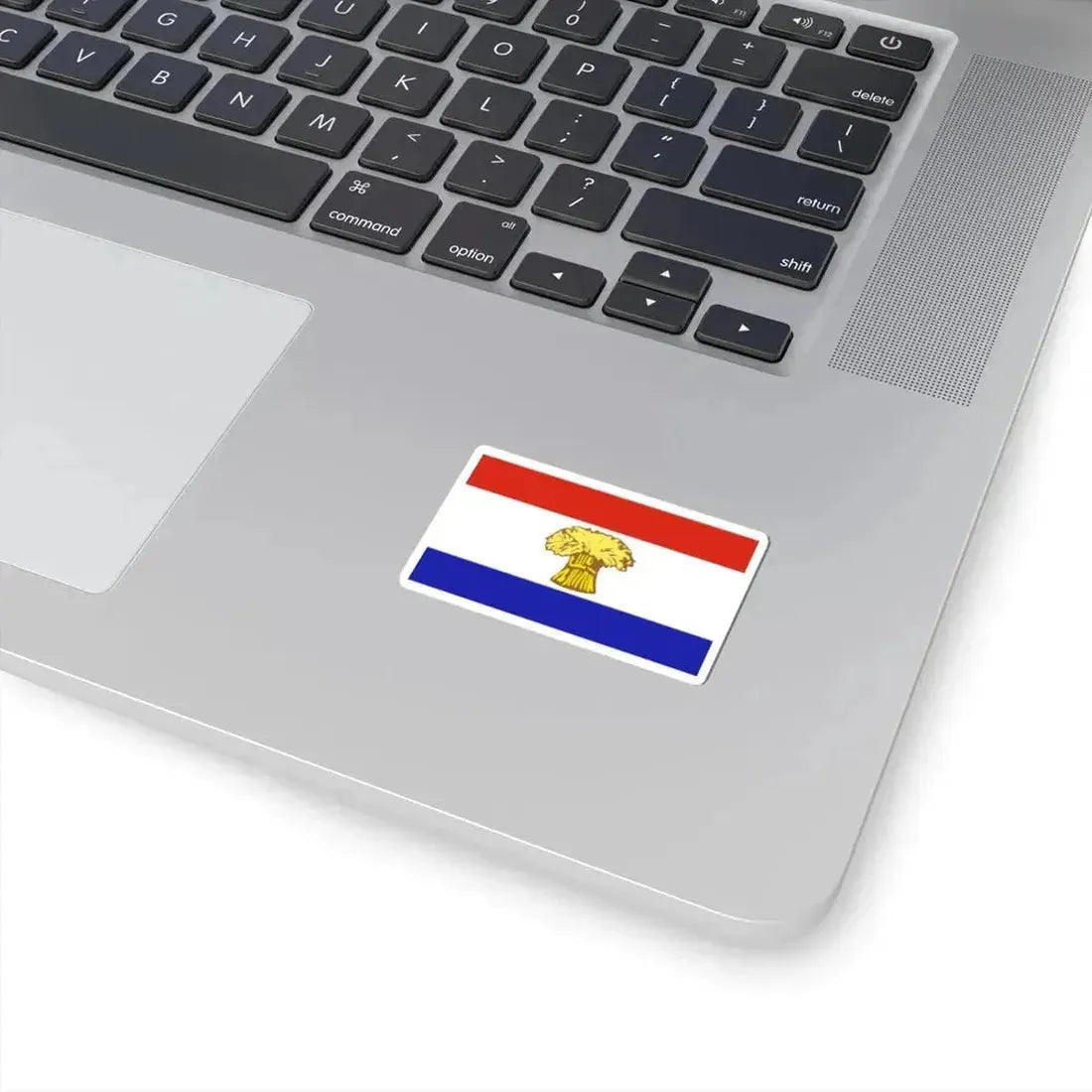 Flag of Sussex County Delaware (United States) STICKER Vinyl Kiss-Cut Decal - The Sticker Space