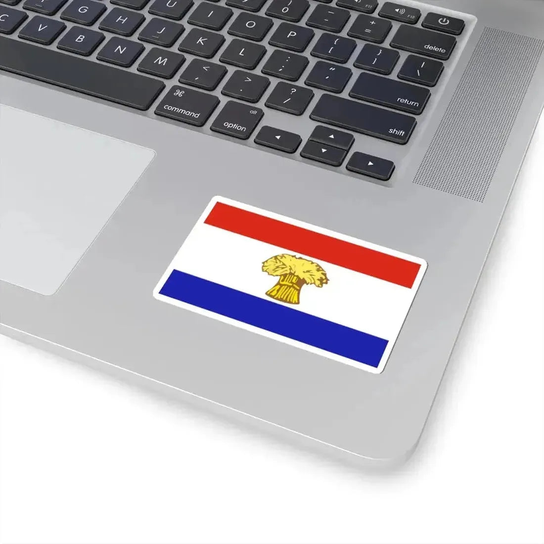 Flag of Sussex County Delaware (United States) STICKER Vinyl Kiss-Cut Decal - The Sticker Space
