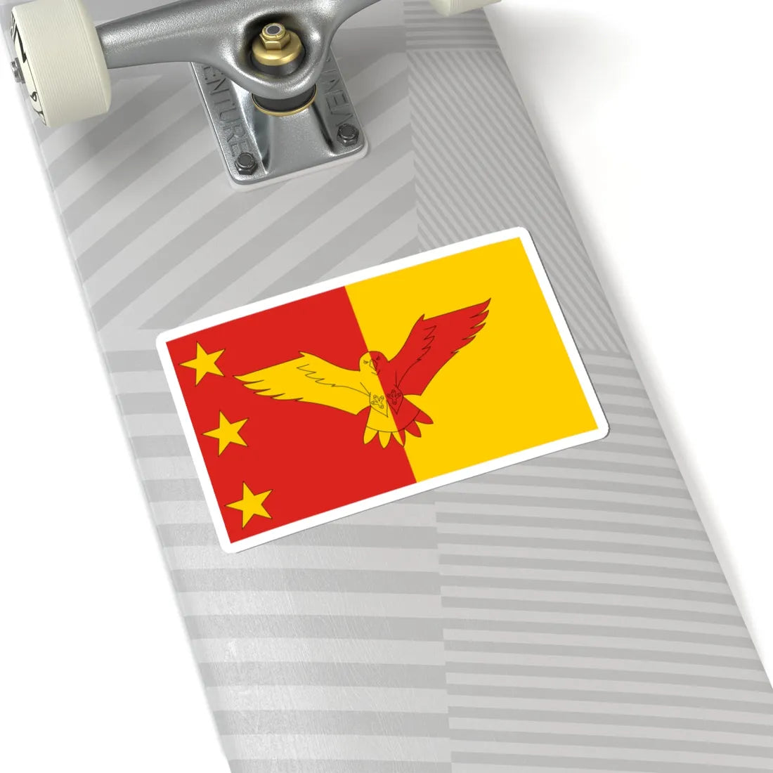Flag of Sutherland 2018 (Scotland) STICKER Vinyl Kiss-Cut Decal - The Sticker Space