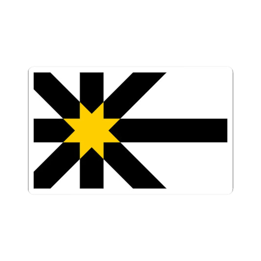 Flag of Sutherland (Scotland) STICKER Vinyl Kiss-Cut Decal 2 Inch White - The Sticker Space