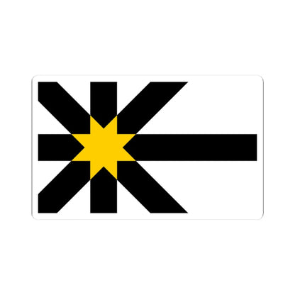 Flag of Sutherland (Scotland) STICKER Vinyl Kiss-Cut Decal 3 Inch White - The Sticker Space