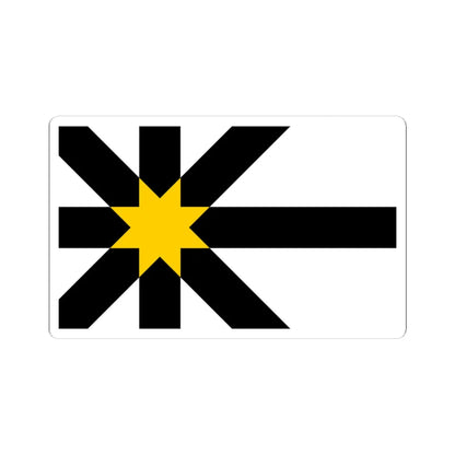 Flag of Sutherland (Scotland) STICKER Vinyl Kiss-Cut Decal 4 Inch White - The Sticker Space