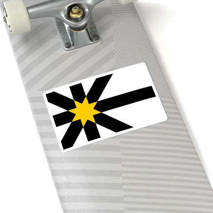 Flag of Sutherland (Scotland) STICKER Vinyl Kiss-Cut Decal - The Sticker Space
