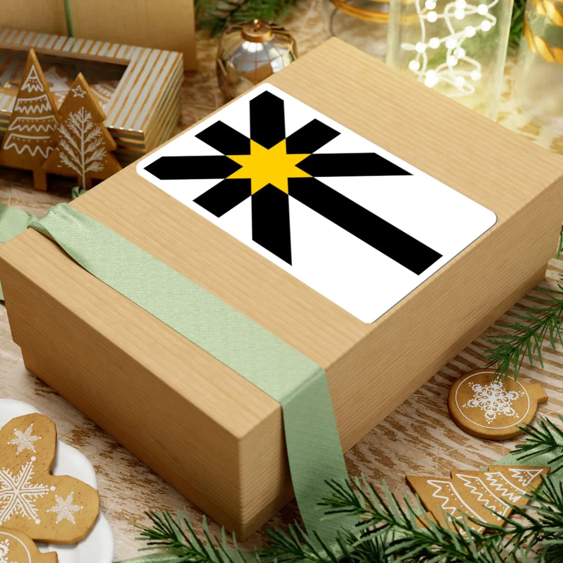 Flag of Sutherland (Scotland) STICKER Vinyl Kiss-Cut Decal - The Sticker Space