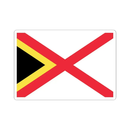 Flag of SVB (Belgium) STICKER Vinyl Kiss-Cut Decal 2 Inch White - The Sticker Space