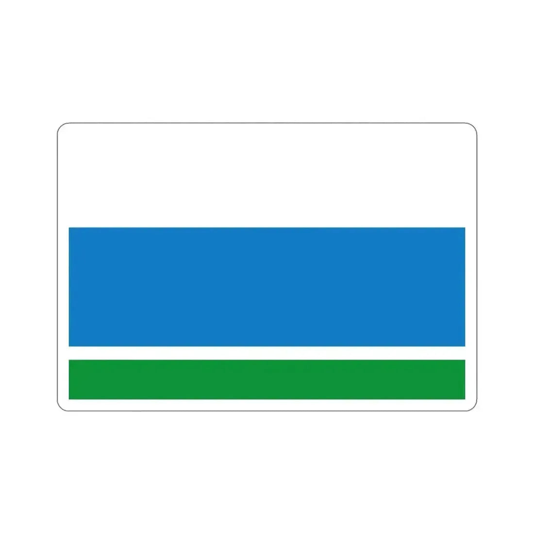 Flag of Sverdlovsk Oblast Russia STICKER Vinyl Die-Cut Decal 6 Inch - The Sticker Space