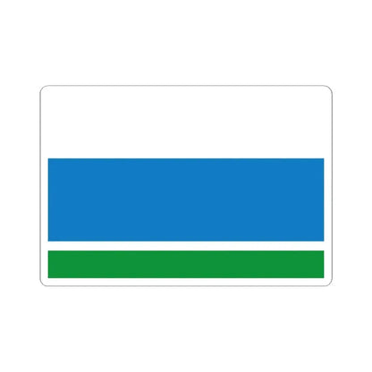 Flag of Sverdlovsk Oblast Russia - STICKER Vinyl Kiss-Cut Decal 2 Inch White - The Sticker Space
