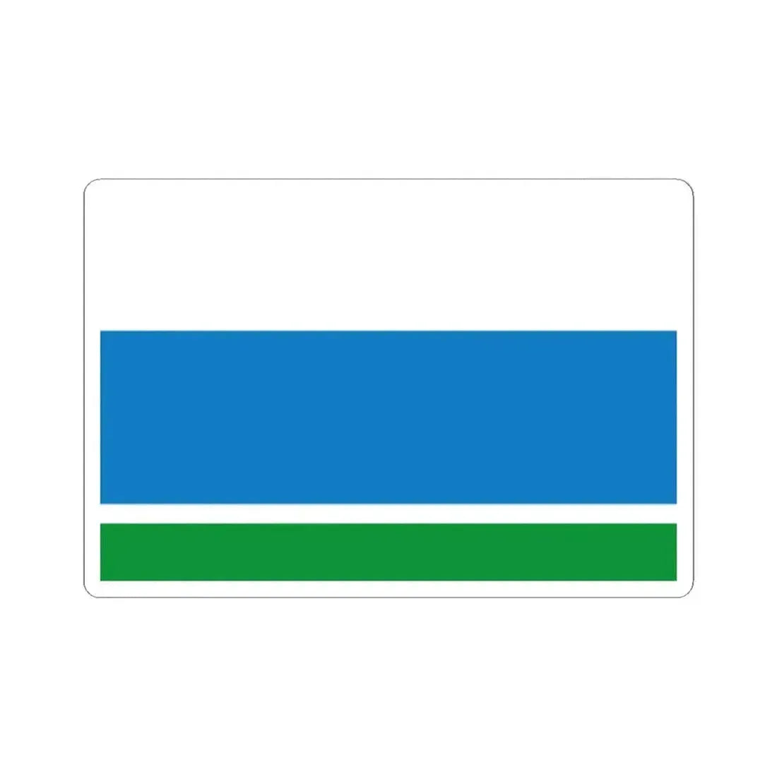 Flag of Sverdlovsk Oblast Russia - STICKER Vinyl Kiss-Cut Decal - The Sticker Space