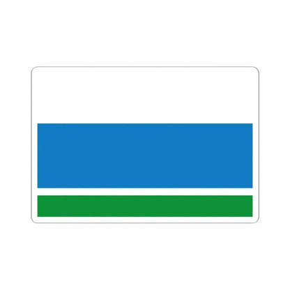 Flag of Sverdlovsk Oblast Russia - STICKER Vinyl Kiss-Cut Decal - The Sticker Space