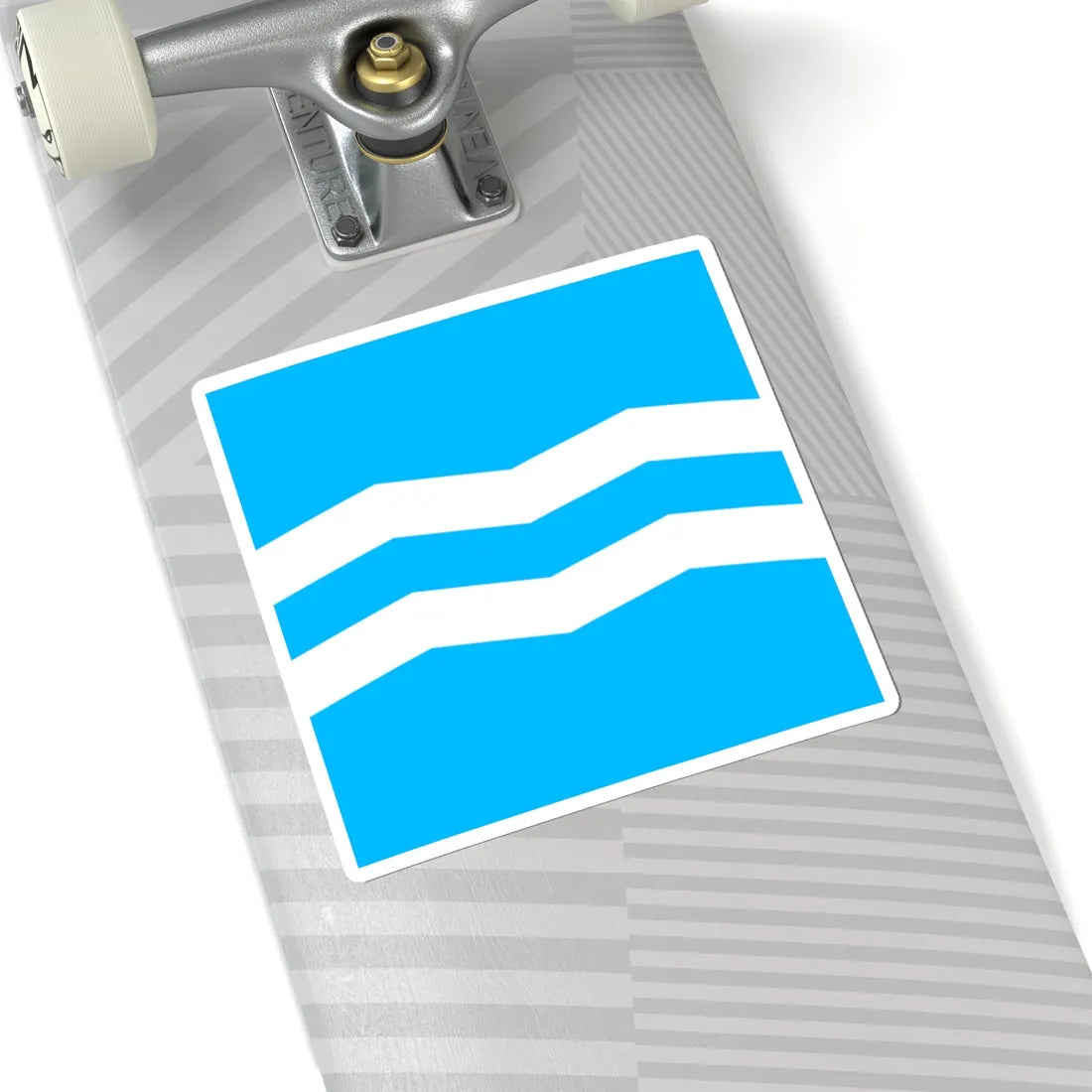 Flag of Svitlovodsk (Ukraine) STICKER Vinyl Kiss-Cut Decal - The Sticker Space