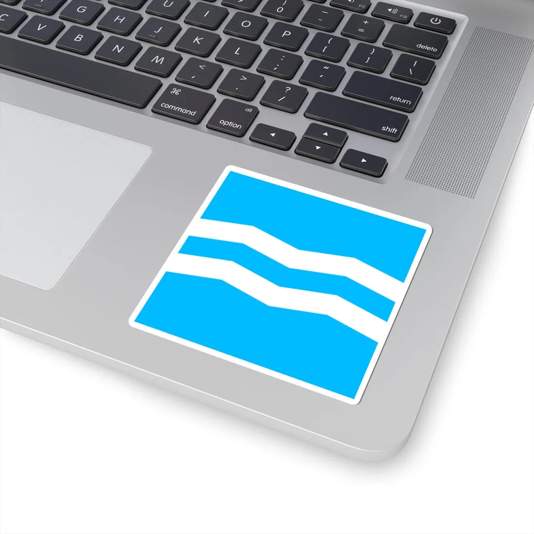 Flag of Svitlovodsk (Ukraine) STICKER Vinyl Kiss-Cut Decal - The Sticker Space