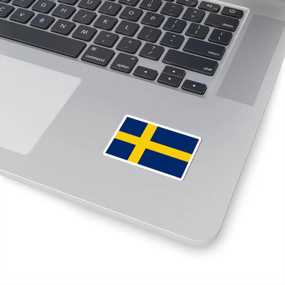 Flag of Sweden pre-1906 3-2 (Estonia) STICKER Vinyl Kiss-Cut Decal - The Sticker Space