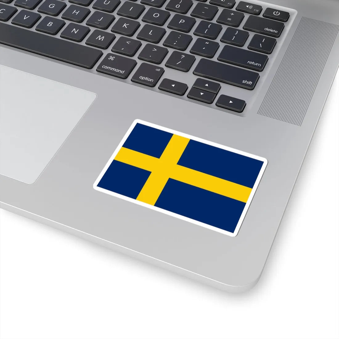 Flag of Sweden pre-1906 3-2 (Estonia) STICKER Vinyl Kiss-Cut Decal - The Sticker Space