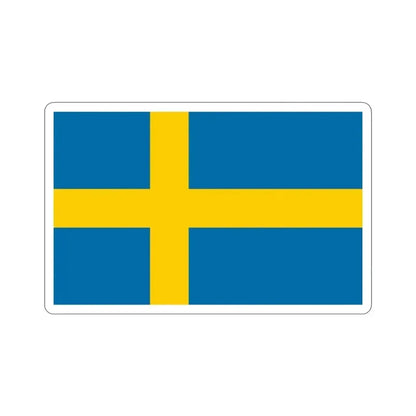 Flag of Sweden STICKER Vinyl Die-Cut Decal 2 Inch - The Sticker Space