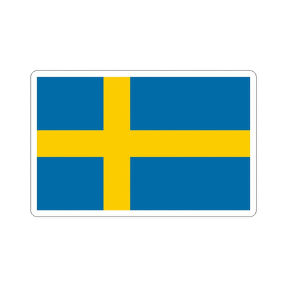 Flag of Sweden STICKER Vinyl Die-Cut Decal-3 Inch-The Sticker Space