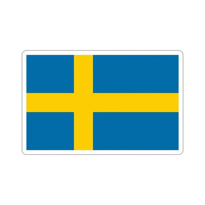 Flag of Sweden STICKER Vinyl Die-Cut Decal 6 Inch - The Sticker Space