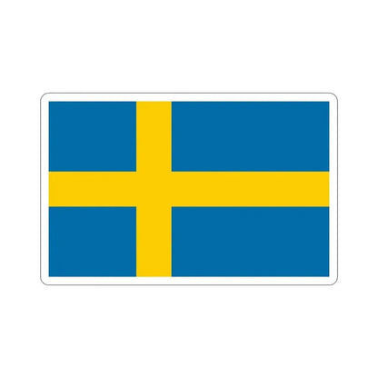 Flag of Sweden STICKER Vinyl Die-Cut Decal - The Sticker Space