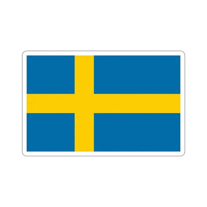 Flag of Sweden STICKER Vinyl Die-Cut Decal - The Sticker Space