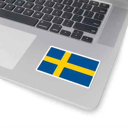 Flag of Sweden (Sweden) STICKER Vinyl Kiss-Cut Decal - The Sticker Space
