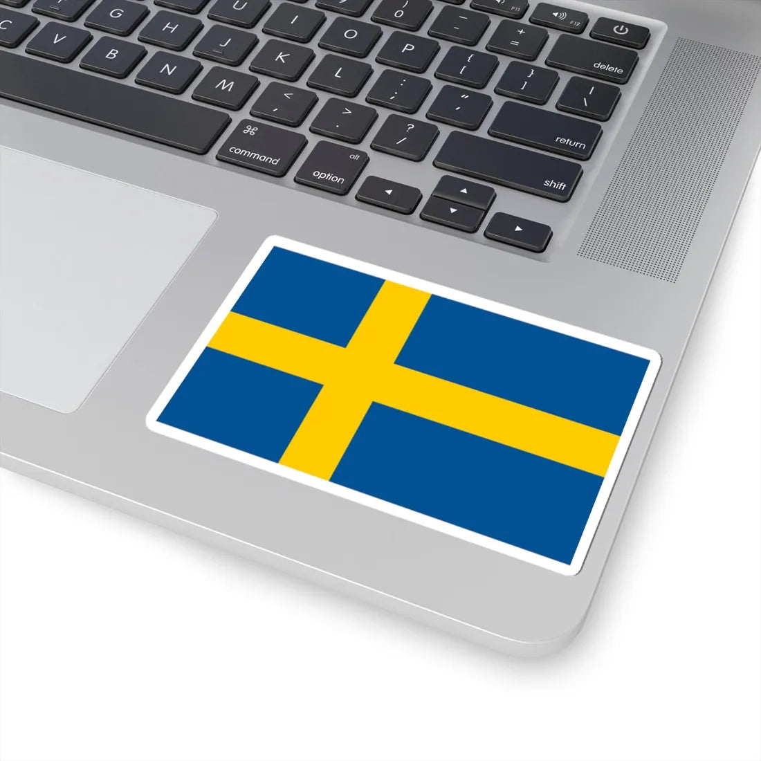 Flag of Sweden (Sweden) STICKER Vinyl Kiss-Cut Decal - The Sticker Space