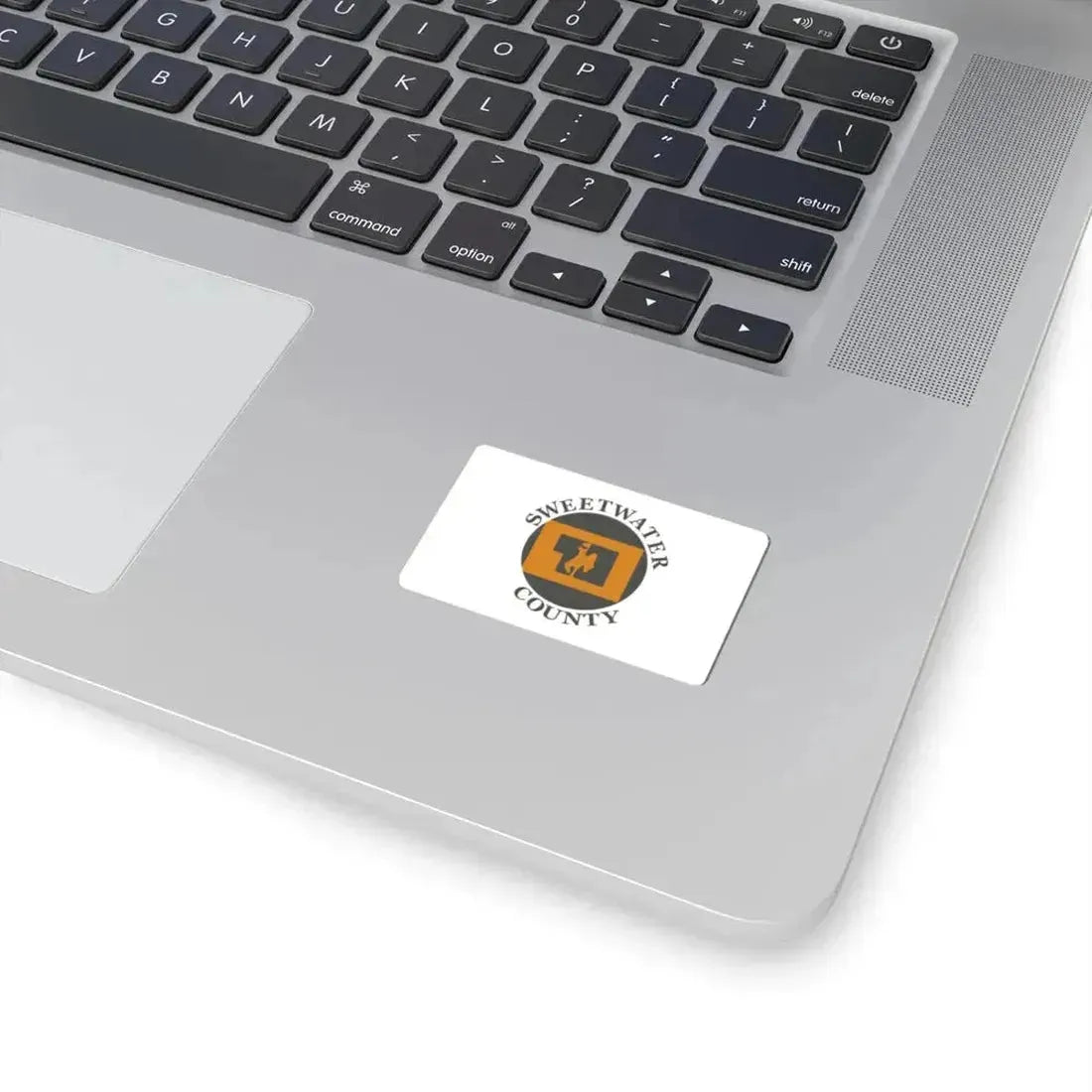 Flag of Sweetwater County Wyoming (United States) STICKER Vinyl Kiss-Cut Decal - The Sticker Space