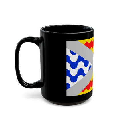 Flag of Swieqi Malta - Black Coffee Mug-The Sticker Space