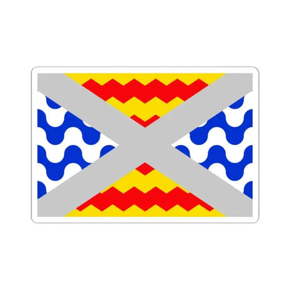 Flag of Swieqi Malta - STICKER Vinyl Kiss-Cut Decal 2 Inch White - The Sticker Space