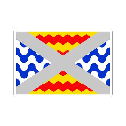 Flag of Swieqi Malta - STICKER Vinyl Kiss-Cut Decal 6 Inch White - The Sticker Space