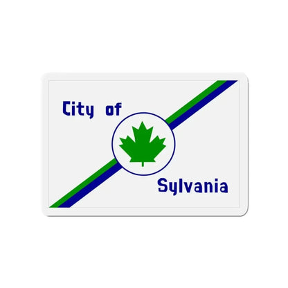 Flag of Sylvania Ohio - Refrigerator Magnet - The Sticker Space