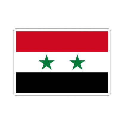 Flag of Syria STICKER Vinyl Die-Cut Decal-2 Inch-The Sticker Space